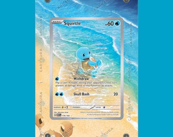 Squirtle 170/165 151 (Ungraded) Display Case