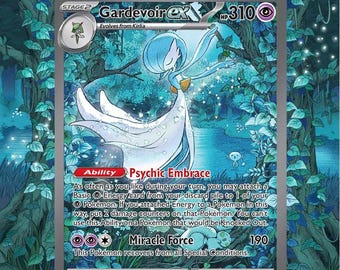 Gardevoir EX 233/091 | Paldean Fates Auraslab (Graded)