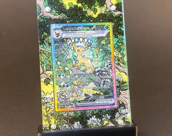 リーフィアex sar psa10 最新ケース リーフィア ex sar sir PSA/BGS用カスタムポケモンカードグレード