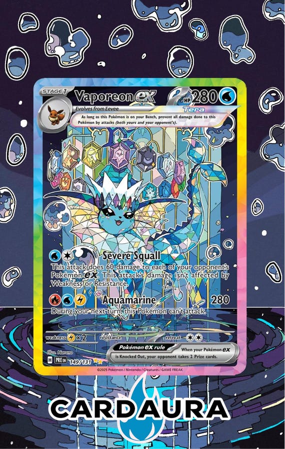 vaporeon ex pokemon card Vaporeon EX 24/83 Generations Ultra Rare Holo Pokemon Card
