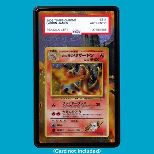 Blaine's Charizard 2/132 Graded Display Case