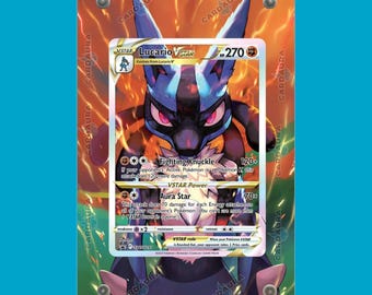 Lucario VSTAR SWSH291 | Crown Zenith CardAura Case