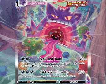 Gengar VMAX 271/264 | Fusion Strike Auraslab (Graded)