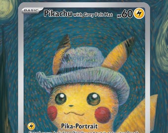 2023 ピカチュウ グレーフェルトハットカード 2025年最新】Pikachu with grey feltの人気アイテム - メルカリ
