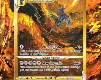 Origin Forme Dialga VSTAR GG68/GG70 | Crown Zenith Auraslab (Graded)