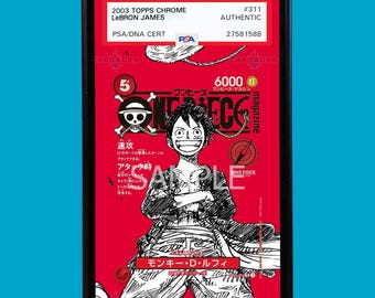 Monkey D. Luffy ST21-014 Magazine One Piece Promo (Graded)
