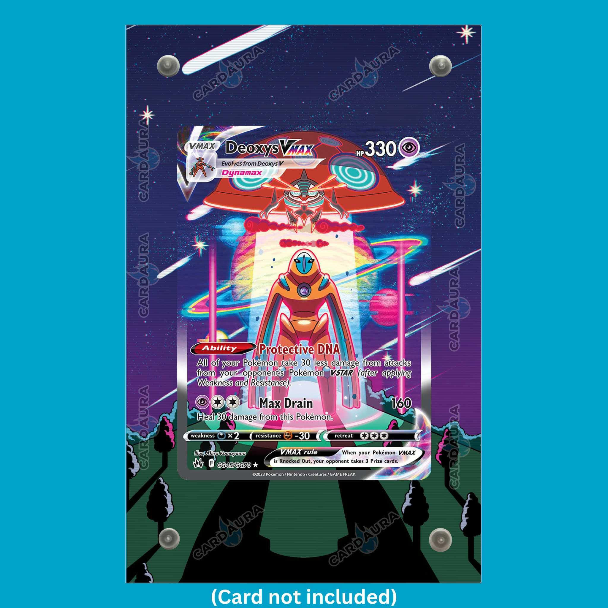 Deoxys VMAX GG45/GG70 Crown Zenith (ungraded) Display Case - Etsy