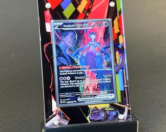 Caja CardAura de Mewtwo EX 231/182 del Equipo Rocket / Rivales Destinados