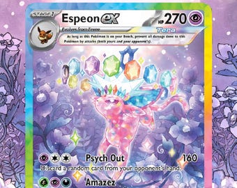 Espeon EX 155/131 | Prismatic Evolutions Auraslab (Graded)