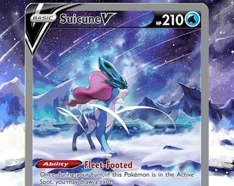 Suicune V GG38/GG70 | Crown Zenith Auraslab (gegradeerd)