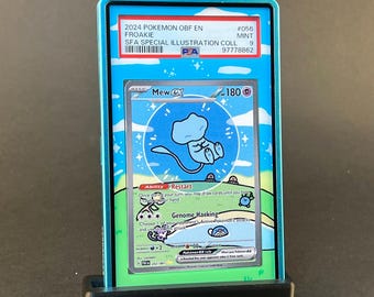 Bubble Mew EX 232/091 | Paldean Fates Auraslab (Graded)