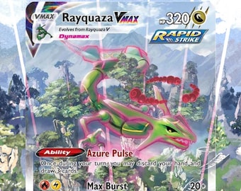 Rayquaza VMAX 218/203 | Evolving Skies Auraslab (Graded)