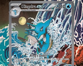Kingdra EX 131 | Shrouded Fables Auraslab (Graded)