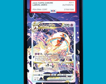 Deoxys VSTAR GG46/gg70 pokemon crown zenith extended art display case for psa, bgs, cgc & tag