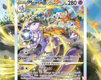 Mewtwo VSTAR GG44/GG70 | Crown Zenith Auraslab (Graded)