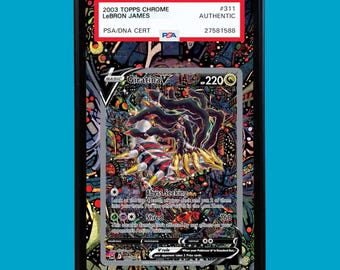 Giratina V 196/186 Pokemon Lost Origins Extended Art Display Case for PSA, BGS, CGC & tag