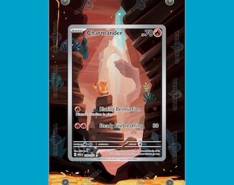 Charmander 168/165 151 (Ungraded) Display Case
