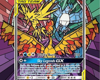 Equipe Moltres/Zapdos/Articuno SM210 | Hidden Fates Auraslab (Graded)