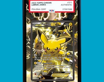Pikachu EX XY124 Promo Pokemon (Graded)