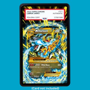 Mega Charizard EX 69/106 XY Flashfire (Graded) Display Case