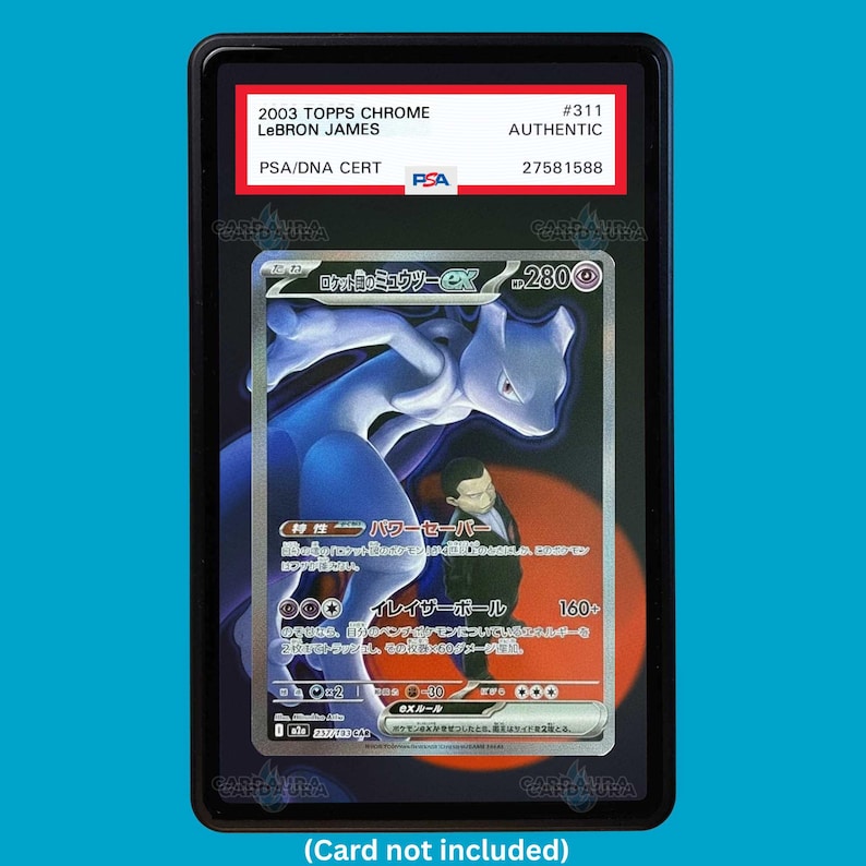 Team Rocket's Mewtwo EX 281/217 Pokemon Ascended Heroes (Graded)