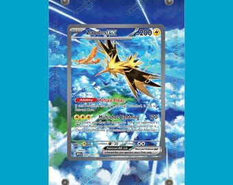 Zapdos EX 202/165 | 151 CardAura Case
