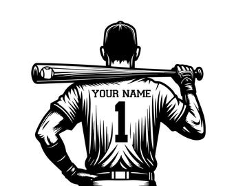 Baseball SVG for Custom, Baseball Name SVG, Printable Baseball PNG ...