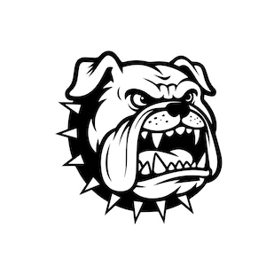 Bulldog Mascot SVG - Png - Eps | Bulldog Svg| Bulldog Clip Art | Bulldog Head | Bulldog Mom Svg| Bulldog Png | Instant Download