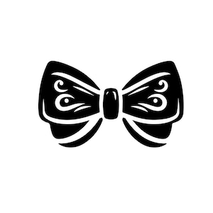 Bow Tie SVG - Bow outline SVG - Bow cut files - Bow silhouettes - Bow tie svg-SVG Files for Silhouette Cameo or Cricut