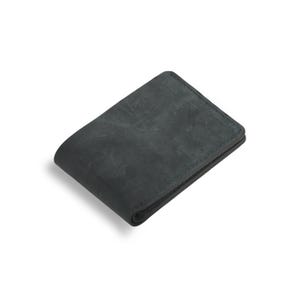 Cartera de cuero Cartera de cuero genuino tejida a mano