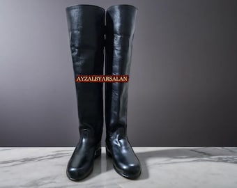 ソ連軍 将校用ブーツ ② Yahoo!オークション - レア 実物 ロシア軍 ソ連軍 ロングブーツ