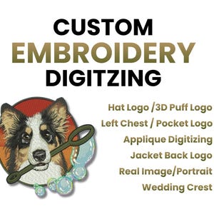 Custom Embroidery Digitizing Service | 1 Hour Turnaround, 24/7 Support