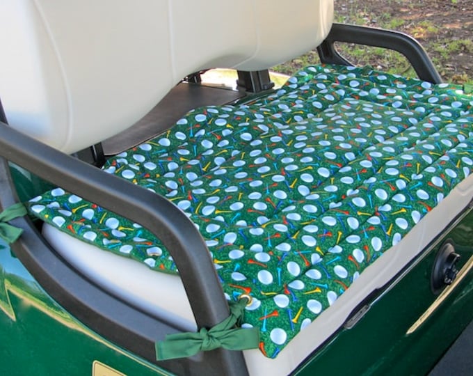 Reversible Floral Print Golf Cart Seat Cover. Featuring Pink - Etsy