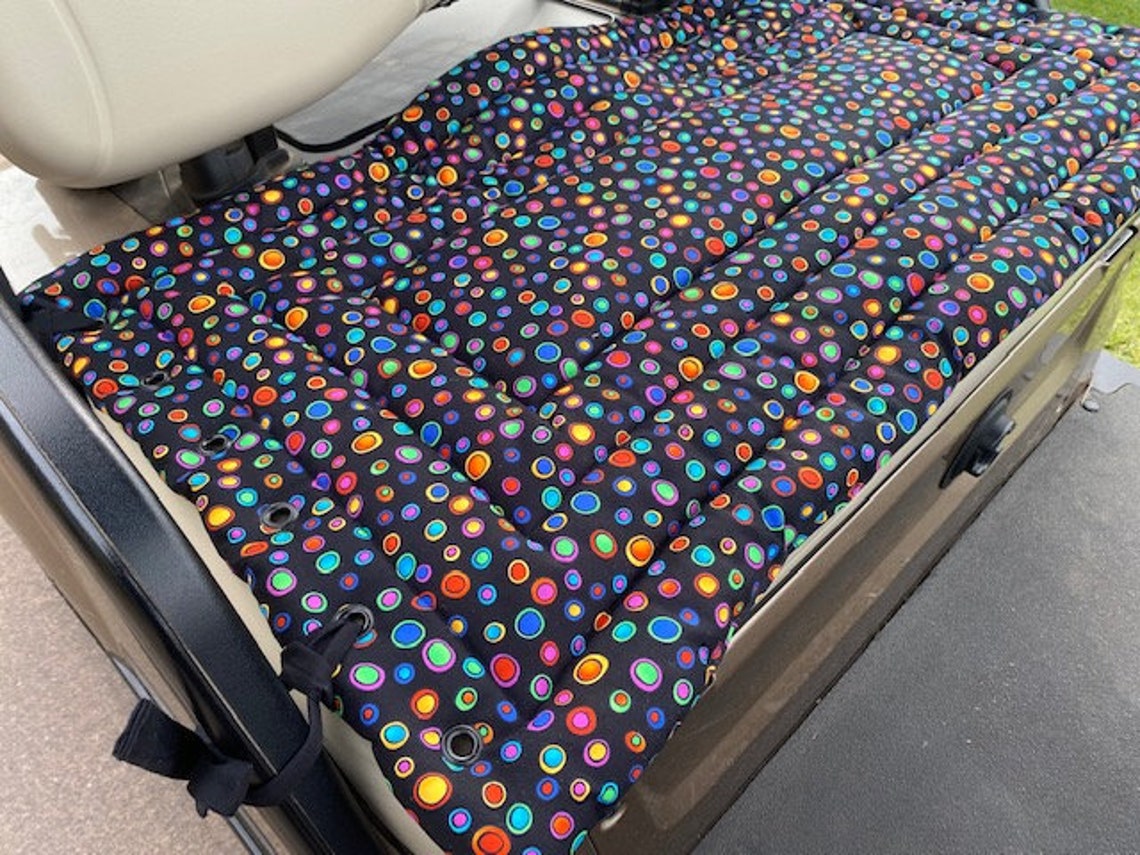 MULTI-COLORED Dots Golf Cart Seat Cover - Etsy