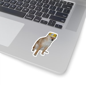 Playful Dog Kiss-Cut Stickers, Fun Pet Lover Accessories, Laptop Decals, Cute Animal Decor, Gifts for Dog Owners