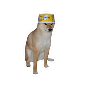 Adesivos de cachorro brincalhão com corte de beijo, acessórios divertidos para amantes de animais de estimação, decalques para laptop, decoração de animais fofos, presentes para donos de cães