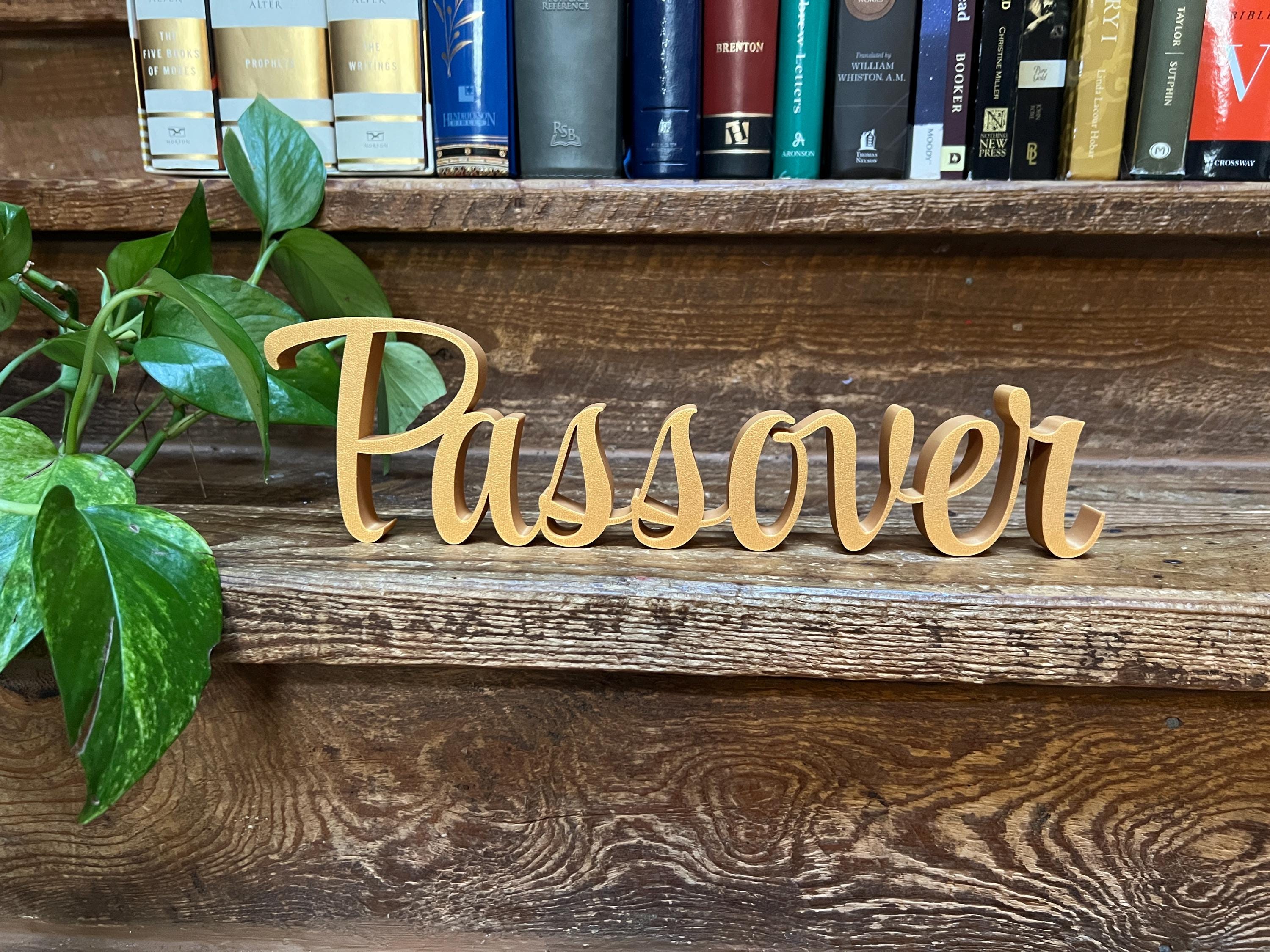 Feast of Tabernacles Freestanding Sign Decor | Sukkot Feast Days Table ...