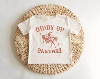Maglietta per bambini Giddy Up Partner: maglietta per bambini Western Rodeo