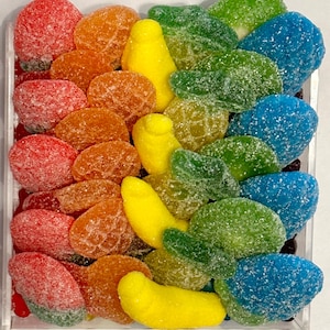 Rainbow Candy Board – Colorful Gummy Treats for Parties, Gifts & Celebrations | Acrylic Candy Tray