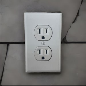 Fake Outlet Sticker Decal Great Gag Joke Funny Prank