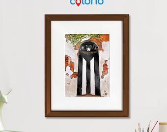 Puerta de Bandera Negra - Old San Juan (not framed)