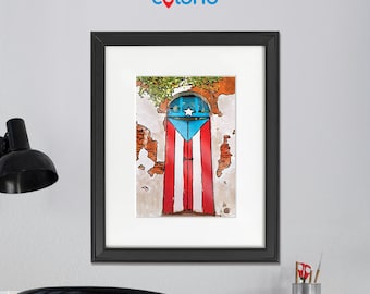 Puerta de Bandera - Old San Juan (not framed)