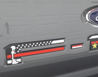 F-150 Tailgate Inserts Military Support 2021-2026 ASA not ABS