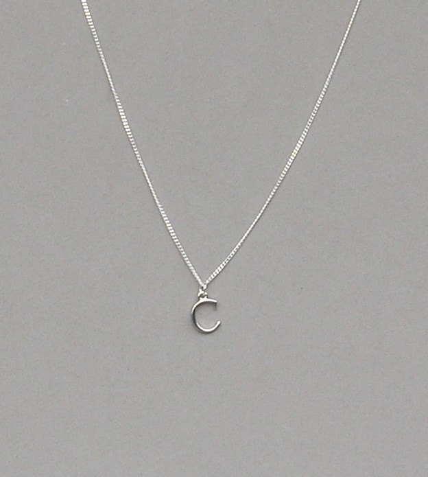 C necklace thin