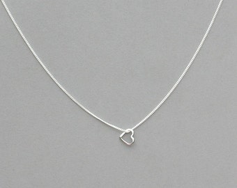 Floating Heart Necklace