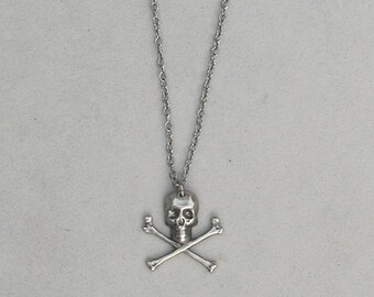 Skull and Crossbones Necklace