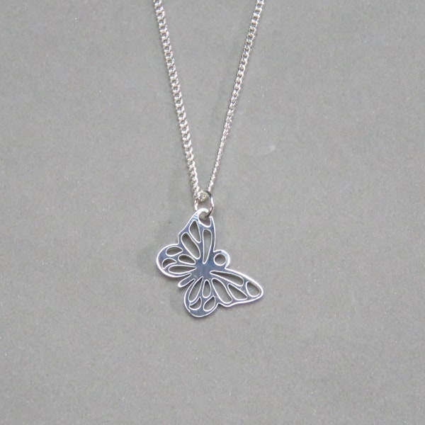 Butterfly Necklace Etsy