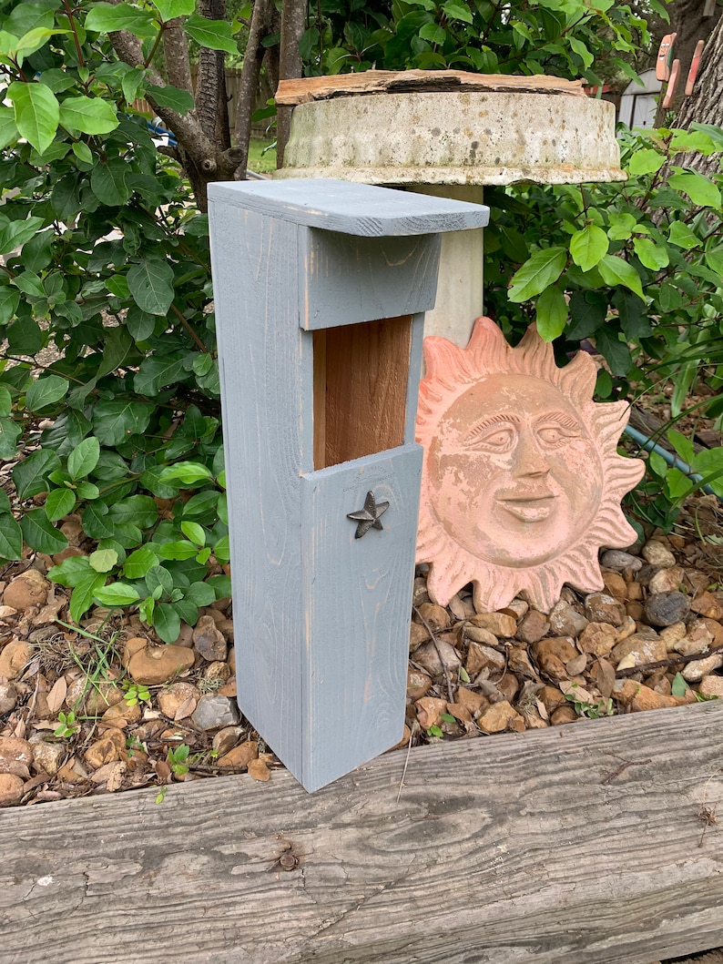 Wooden Owl House House for Owls Owl Nesting Box Owl Nest Etsy