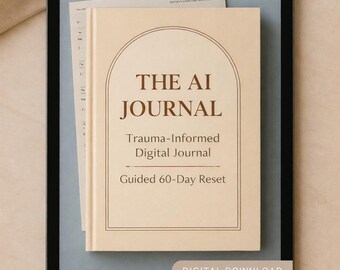 PTSD Journal for Women | Trauma Recovery Workbook | Anxiety Relief Journal | Digital Download PDF
