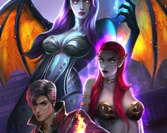 Magic Monster Mayhem - Epic Romance Adventure (Fantasy Harem Ebook - Digital Download)